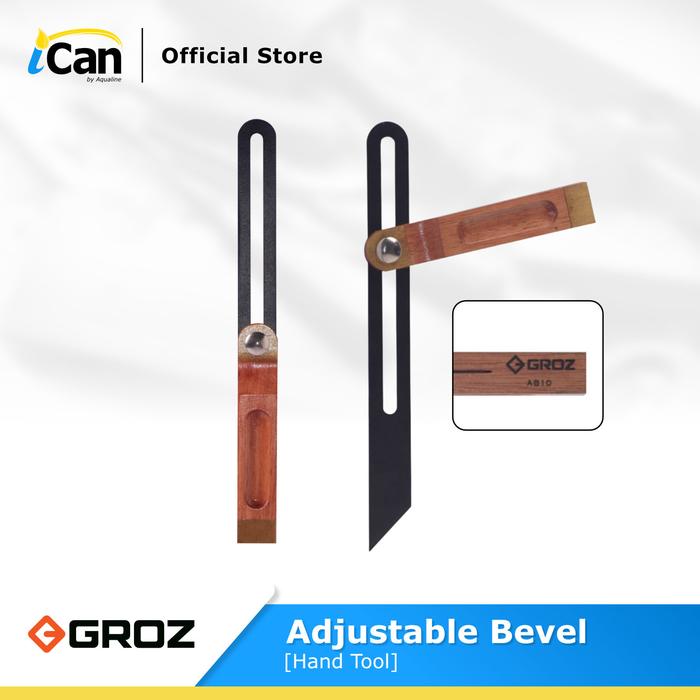 Gambar Busur Derajat Sliding T Bevel Groz AB/10 39400 - Adjustable Bevel Alat Ukur Sudut Bengkel dari iCan Indonesia Kota Denpasar Tokopedia