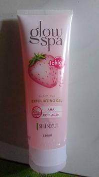 Product Review of Shinzui Glow Spa Exfoliating 260ml ICHIGO | HONEY | CICA from W**l 0