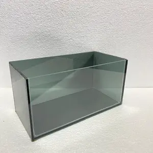 Aquarium Channa Ukuran 30x15x15 (Kaca Riben Depan Bening) untuk Ikan Hias dan Aquascape