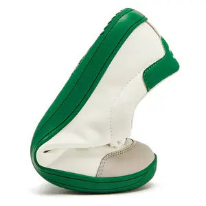 Wide Toe Barefoot Shoes For Uni Minimalist Artificial Leather Sneakers Lightweight Adjustable Slip On Walking Shoes