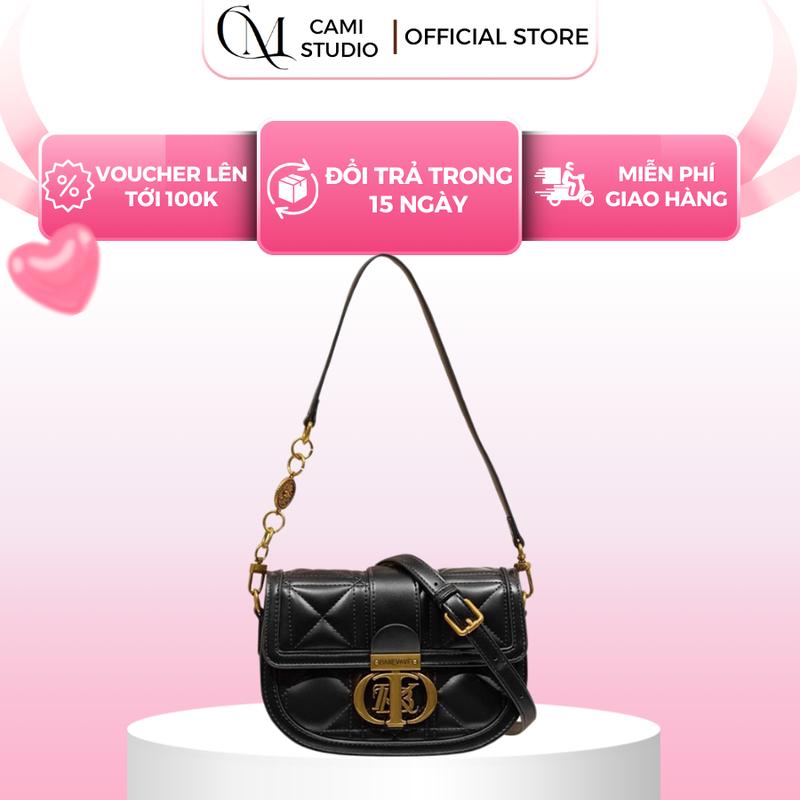  Túi Xách Nữ BANEVANF Sang Trọng Đeo Chéo Đeo Vai Thiết Kế Dáng Hình Bán Nguyệt - K323 