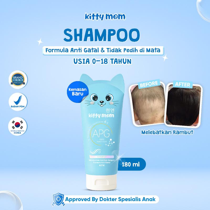 Kitty Mom Shampoo Anak Non SLS APG Formula Anti Gatal Tidak Pedih di Mata Melebatkan Rambut Bayi 0-18 Tahun Perawatan Rambut Lebat Kids Shampo Baby Hair Care Skincare Kitty Mom Shampoo Anak Non SLS APG Formula Anti Gatal Tidak Pedih di Mata Melebatkan Rambut Bayi 0-18 Tahun Perawatan Rambut Lebat Kids Shampo Baby Hair Care Skincare