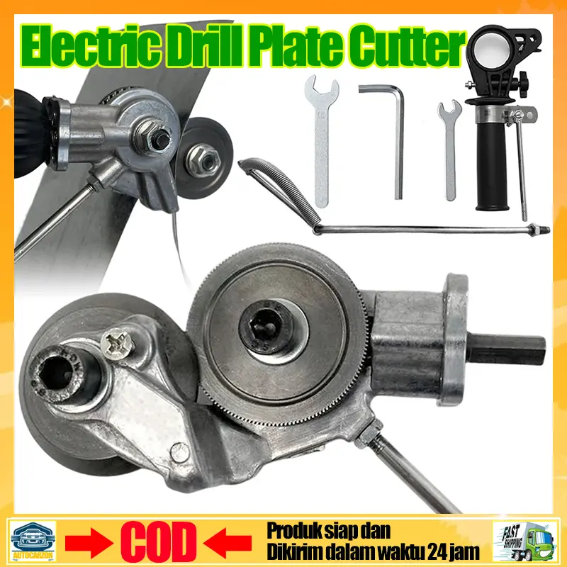 ✦Ready ya cod✦Adapter Mesin Bor Pemotong Plat Seng Tipis Adaptor Bor Gunting Plat Tipis Converter Bor Jadi Gunting Seng Electric Drill Refitting Plate Shears Adaptor Ke Bor Jadi Gunting Seng Electric Drill Plate Cutter Attachment Metal Sheet Cutter N 0