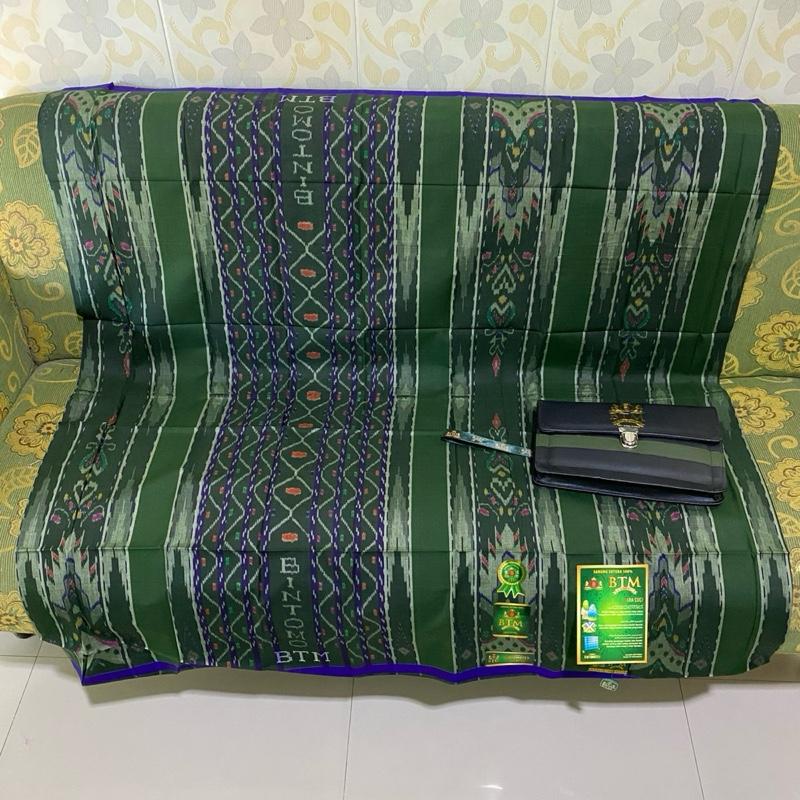 Sarung BTM Type MJM Original Songket Signature Full Sutra 100% 8