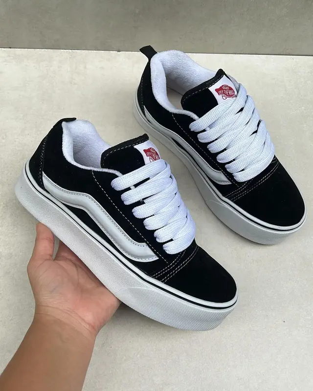 Produk Terlaris Sepatu Vn Knu Skool Anak Black White Import Quality 31-44 FREE BOX Fashion 3