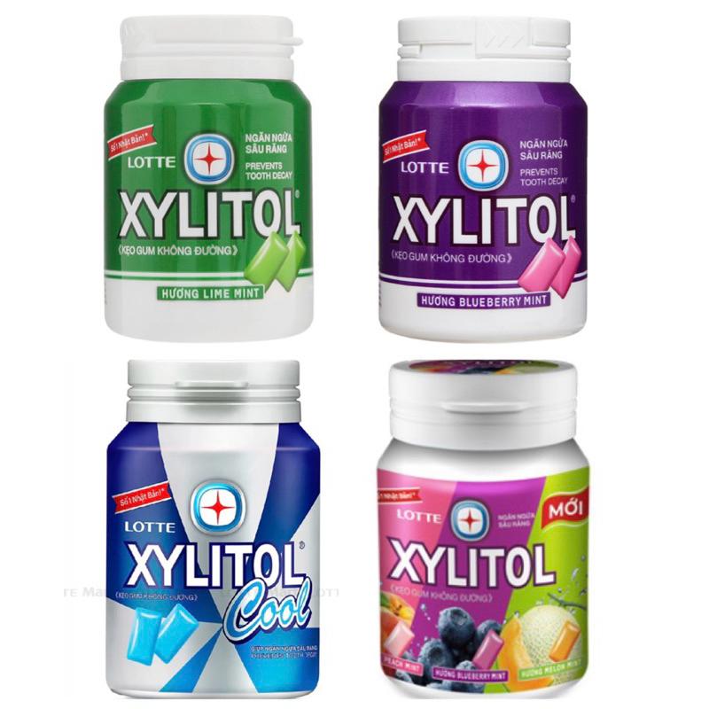 KẸO CAO SU KẸO GUM KHÔNG ĐƯỜNG XYLITOL 55,1G LIME MINT COOL BLUEBERRY MINT