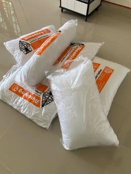 Product Review of 2 Bantal 1 Guling Brendis Tidur Kepala Hotel Bintang 5 Silikon Murah Empuk Lembut from X**y L**y 1