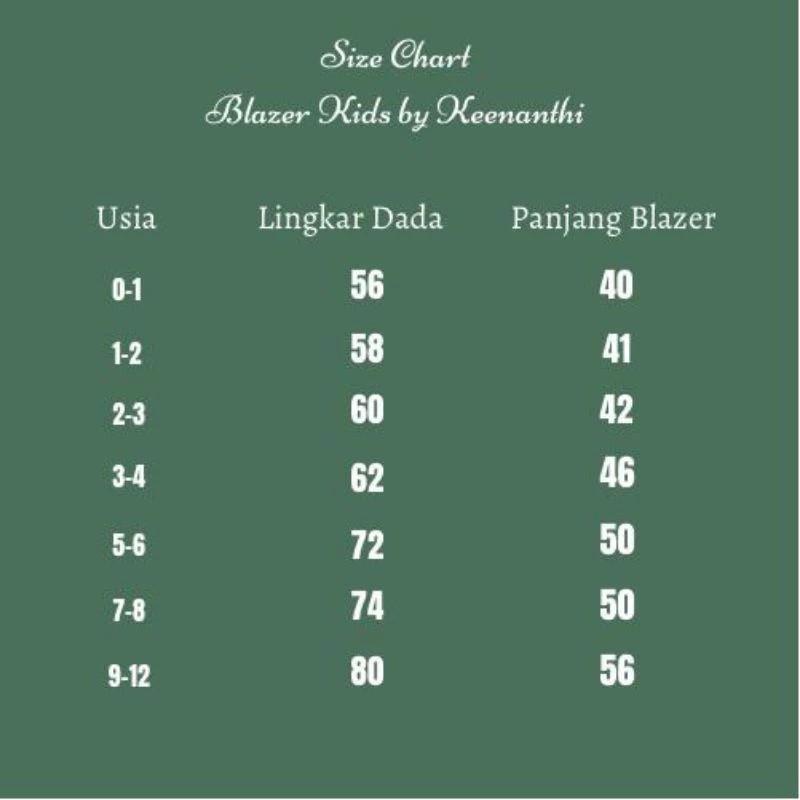 Product Introduction of Blazer / Jas anak perempuan 5-13tahun Fashion 0