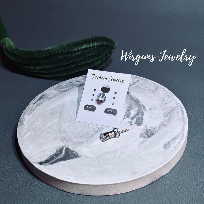 Anting Tindik Magnet pria Keren Kecil Tindik Telinga Palsu Piercing Telinga anting  tusuk anti karat anting magnet  anting-anting berlian anting berlian magnet anting   diamond pria Earrings starboy pesta earing cowok tanpa ditindik bali kayak asli fake j 2