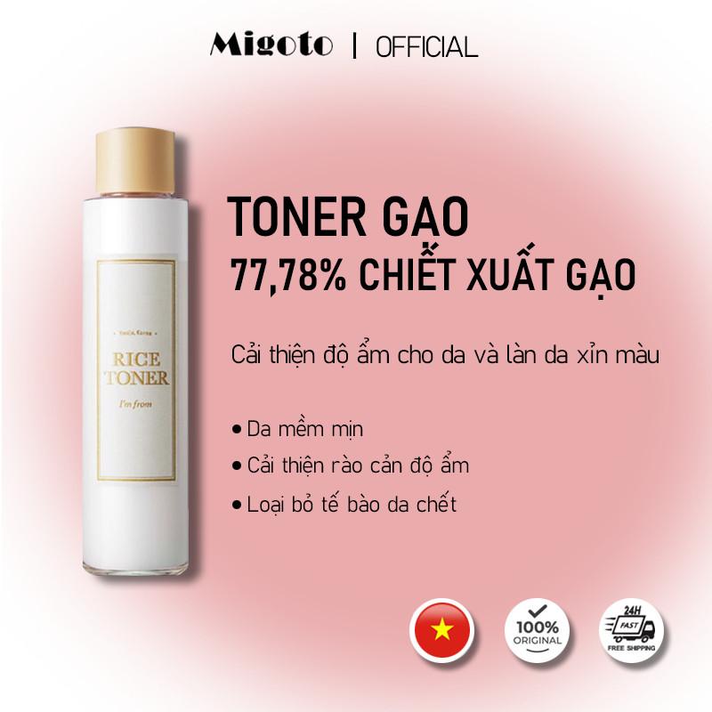 I'm From Rice Toner 150ml -77% Tinh Chất Gạo Hữu Cơ-Dưỡng Sáng Da,Cấp Ẩm Sâu,ải…