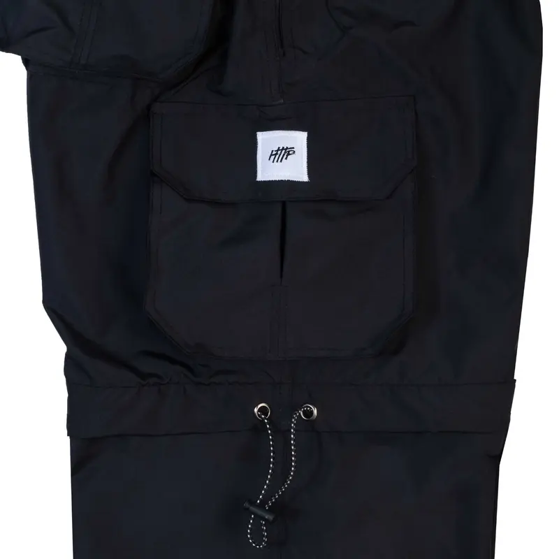 HTTP - Cargo Pants Type Long & Short Pants Celana Trackpants Parasut Hitam Cargo Pria Casual 6