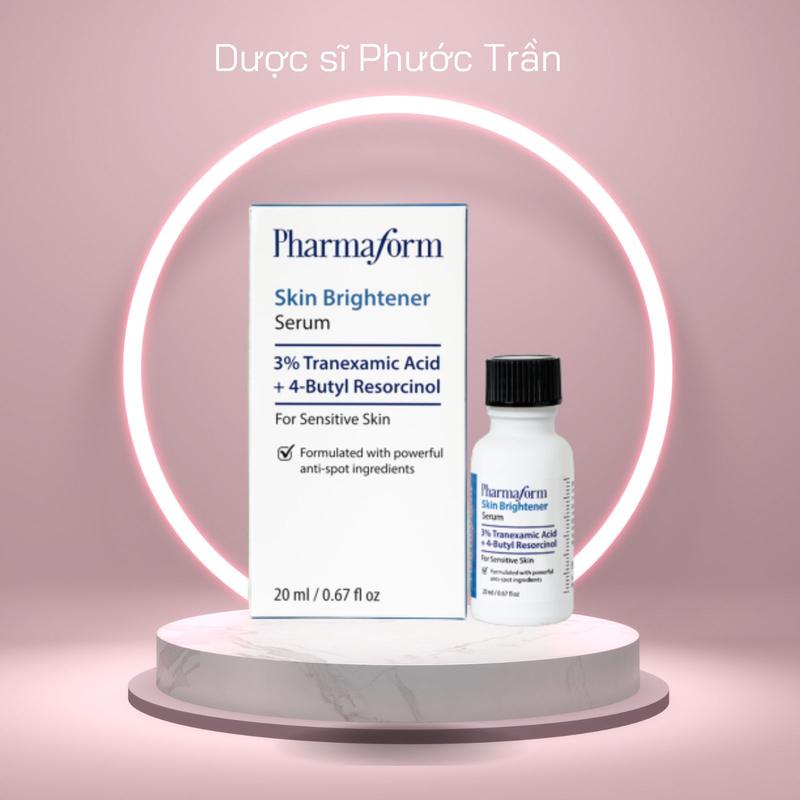 Tinh Chất Dưỡng Sáng Da Pharmaform Skin Brightener Serum 3% Tranexamic Acid + 4-Butyl Resorcinol