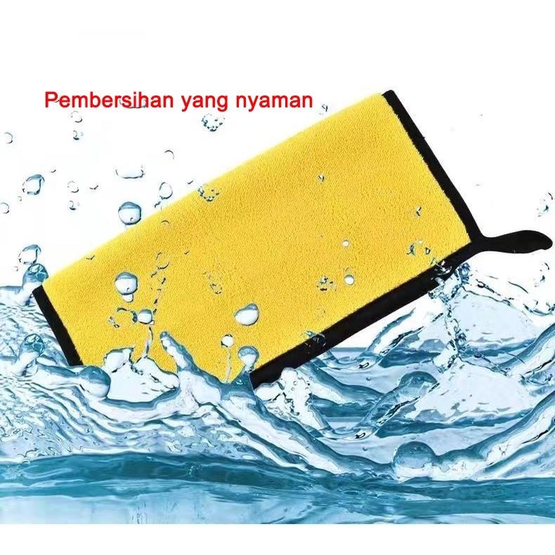 KAIN LAP MICROFIBER MOBIL MOTOR  2 SISI MULTIFUNGSI  30X30CM COD 2