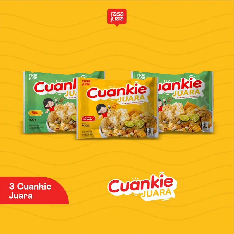 Rasa Juara - Promo 3 Pcs Cuankie Juara Semua Varian Harga Spesial Pedas Food 0