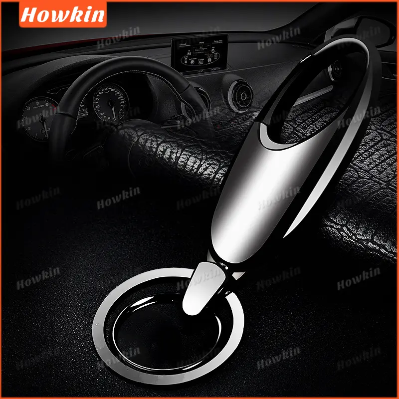 Móc Chìa Khóa Kim Loại, Thiết Kế Sáng Tạo, Dành Cho Xe Máy Honda, Có Logo, Móc Chìa Khóa 3