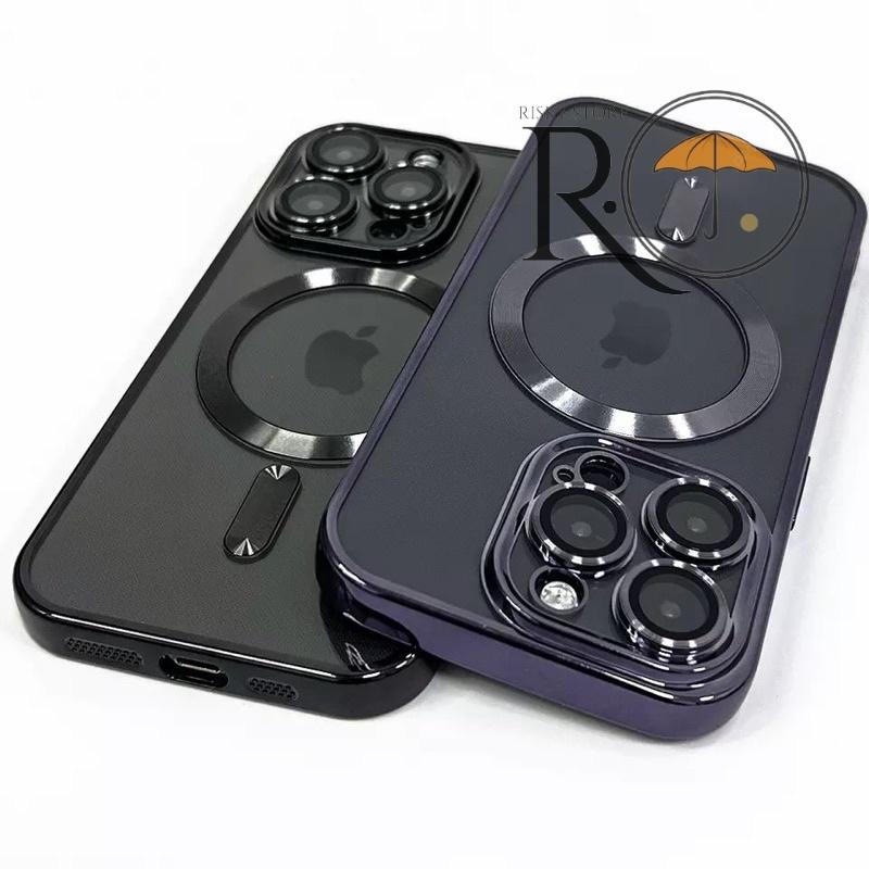 ULTRA PLATED MAGSAFE WITH LENSPRO ELECTRO METALIC Case iPhone 15 14 13 12 11 PRO MAX iPhone 14 PLUS 0