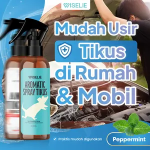 Wiselie - Semprotan Pengusir Tikus Alami Obat Pengusir Anti Tikus Ampuh Disinfectant Spray Ukuran 250ML