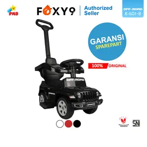 MAINAN ANAK MOBIL MOBILAN DORONG MANUAL AKI TOLOCAR PMB K601B OFF ROAD