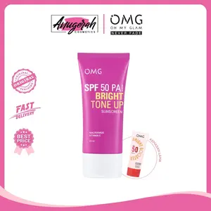 OMG Oh My Glow Bright Tone Up UV Barrier Sunscreen SPF 50 PA++ 25 ml