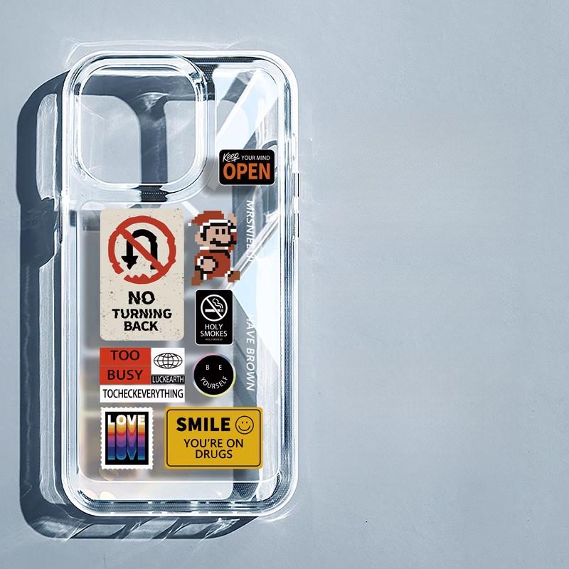 AS7 - Matte Case IPhone 13 13pro 13px 15 15pro 15px 15plus 14 14pro 14px 14plus 7/8 7+/ 8+ 12 12 Pro 12 Px X XR XS XSMAX Casing IP 11 11PRO 11PX 1ini 12Mini Kesing Hp Premi Pabrik Super Mario 3