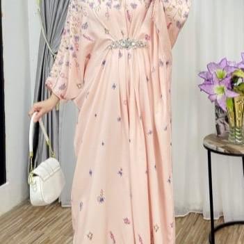 KAFTAN MEWAH BRAND EXTU BUNGA 2