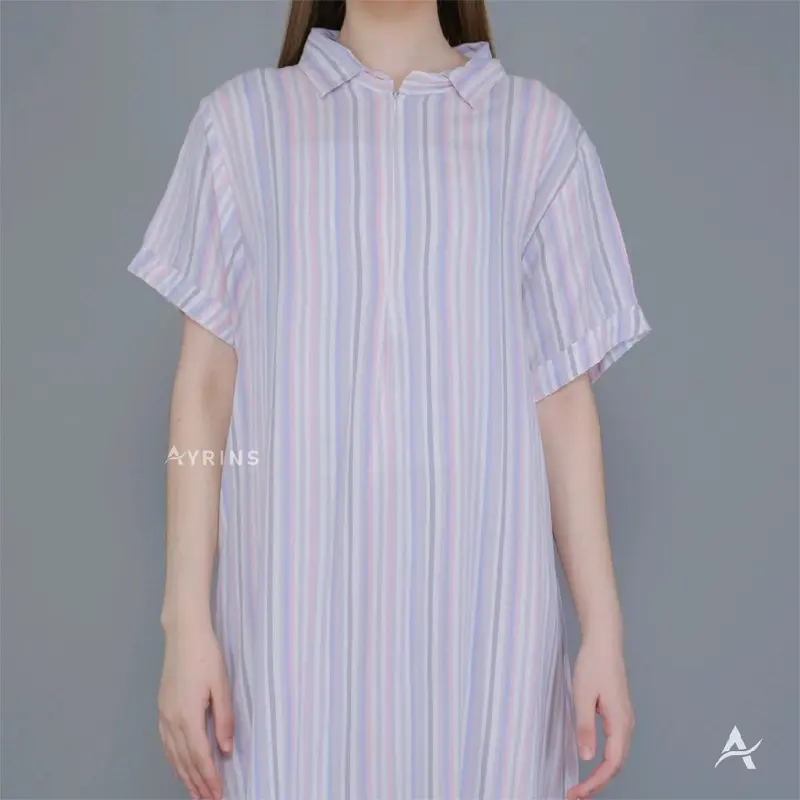 AYRINS - Daster Adrina Salur Premium Bahan Rayon Viscose Daster Kekinian Busui Frendly Baju Wanita Terbaru 3