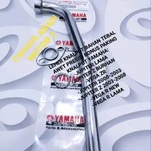 LEHER LEHERAN PIPA SAMBUNGAN KNALPOT KENALPOT BONUS PAKING 5TP YAMAHA JUPITER Z VEGA R NEW VEGA LAMA VEGA ZR JUPITER Z ONE JUPITER  JUPITER Z BURHAN JUPITER Z NEW  BEST PRODUK KUALITAS ORIGINAL