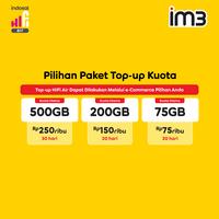 Gambar Indosat HiFi Air  : Modem HKM 0127+ + IM3 50GB dari IM3 Kota Administrasi Jakarta Utara 4 Tokopedia