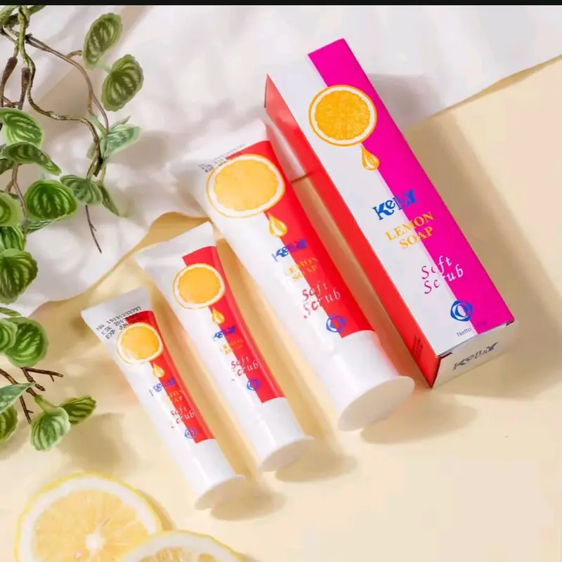 KELLY LEMON SOFT SCRUB - Pembersih Wajah Kelly 2
