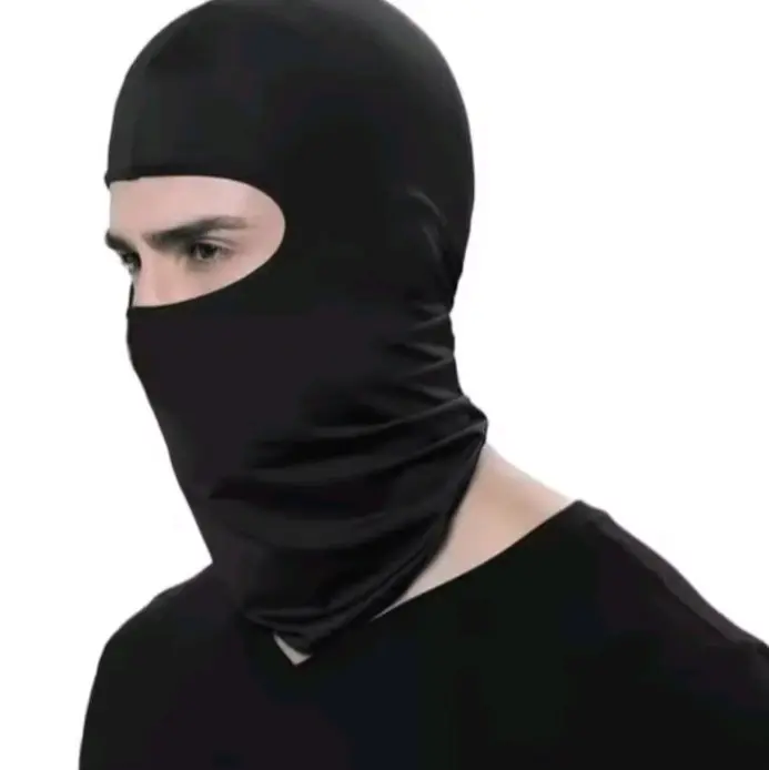 Masker Ninja Hitam Balaclava Halus Lembut Nyaman Dipakai - Ideal untuk Aktivitas Outdoor