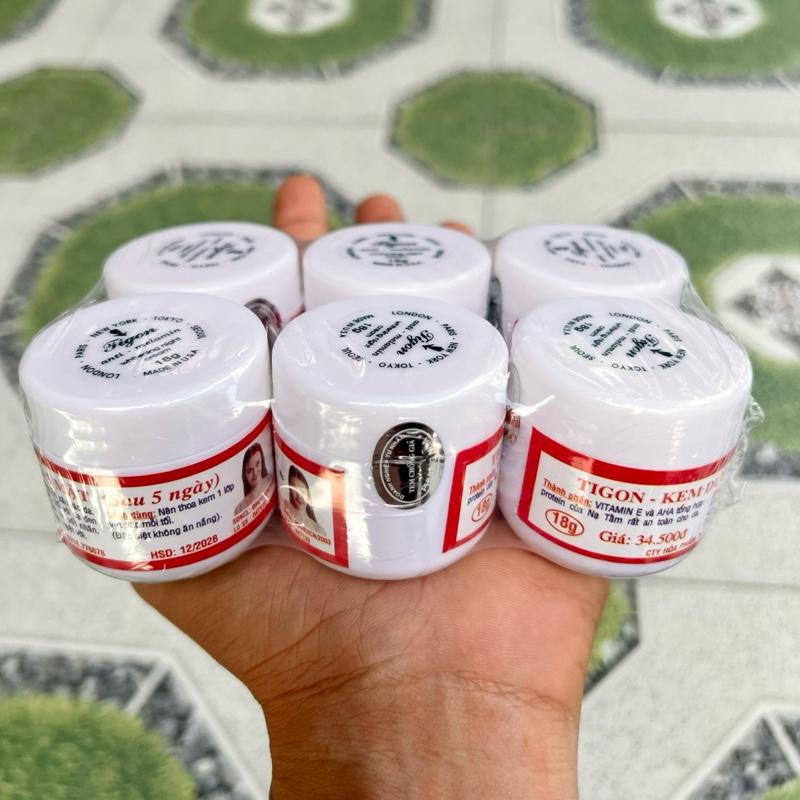 6 hủ kem tigon Skincare Dưỡng Ẩm Da sáng da chính hãng