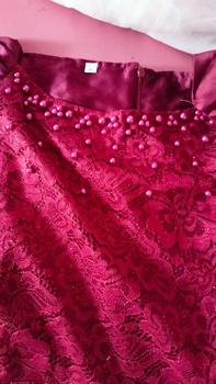 Product Review of Dress Brukat Amanda / Dress brukat / Dress wanita / Dress kondangan Cantik Casual Panjang Velvet Formal Sabrina Nyaman Pesta Mewah Gaun from P**♈ 1