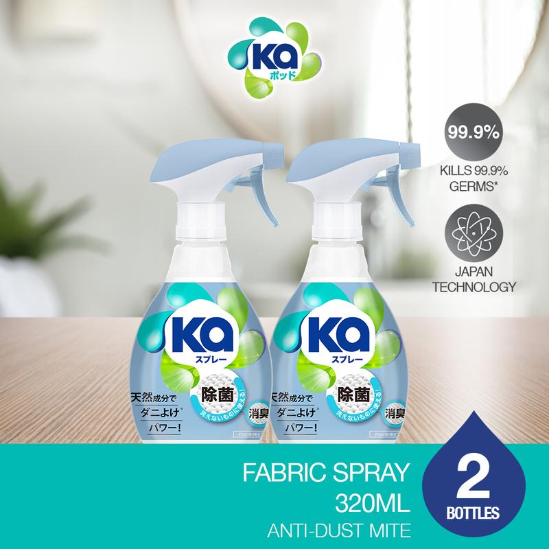 Ka Fabric Spray 320ml x 2 Bottles – Anti-Dust Mite - TikTok Shop Singapore