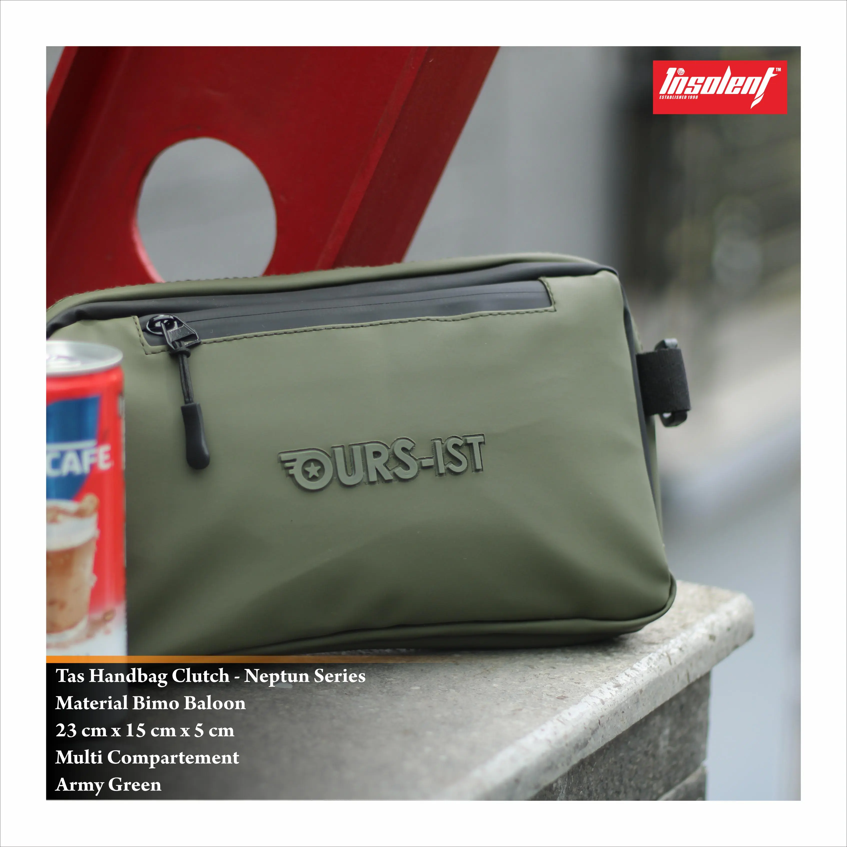 Insolent - Tas Handbag Clutch Pria Wanita Outfit Neptun Series