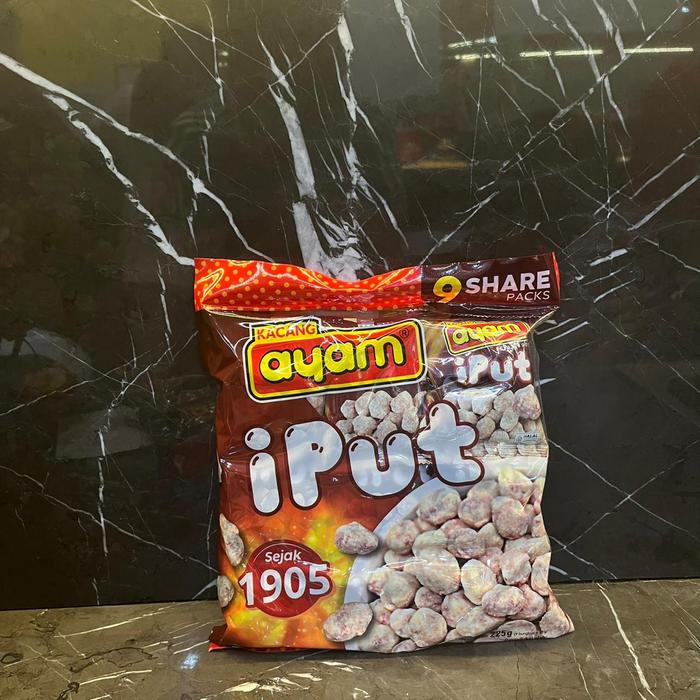 Gambar Kacang Ayam Iput & Rempah Khas Makassar Sharepack Isi 9 - Iput dari Pusat Oleh Oleh Bu Rudy Kota Surabaya 4 Tokopedia