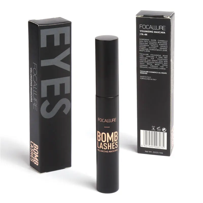 FOCALLURE Bomb Lashes Eye Mascara-Kosmetik Mata Black Mascara Kosmetik Maskara Waterproof 6