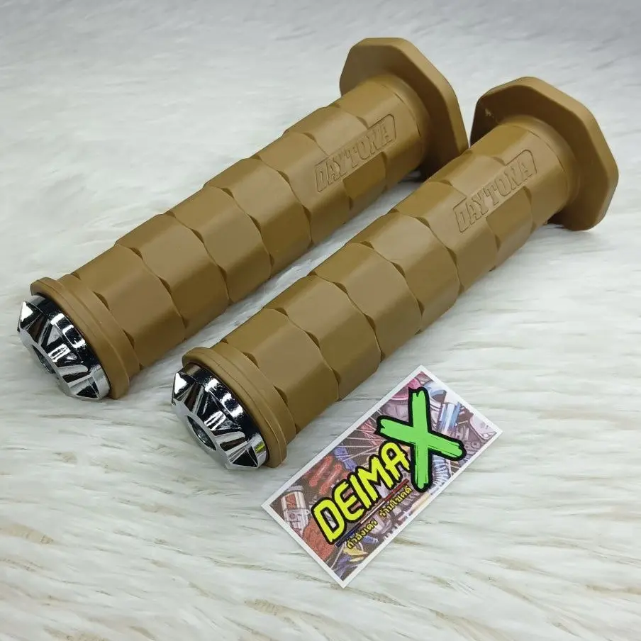 HANDLE GRIP DAYTONA WITH GOLD BAR END SET HIGH QUALITY