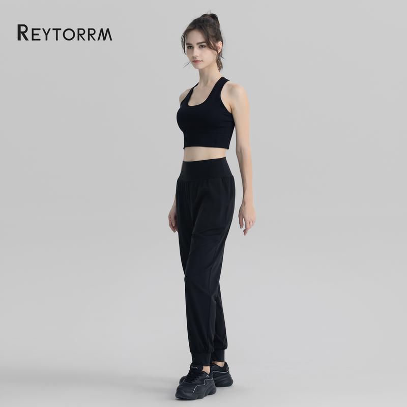 Reytorrm Celana Jogger Pants wanita Longgar Training Sport.(CK052) 8