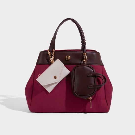 Envoy canvas satchel Tas Wanita Top Handle Tas cantik Tas Selempang