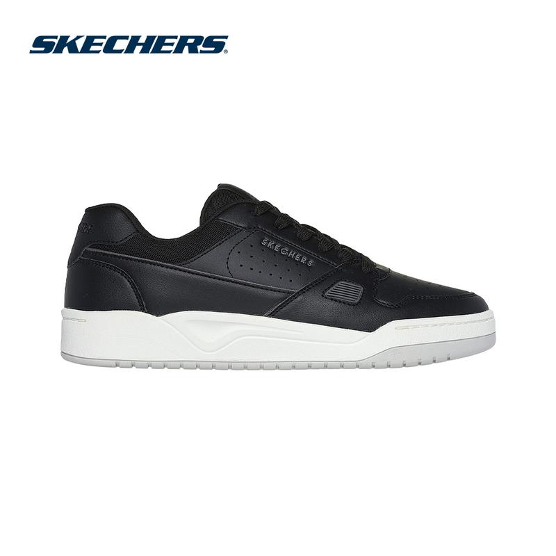 [JAN-25] Skechers Nam Giày Thể Thao SKECHERS Street Koopa Court Tiebreak - 183250-BLK Air-Cooled Memory Foam