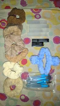 Product Review of ED - 7PCS / SET IKAT RAMBUT SCRUNCHIE CEPOL / KUNCIRAN RAMBUT SCRUNCHIE BULU SET from m**🍒 1