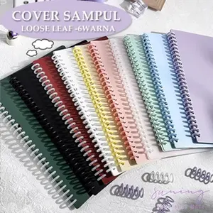 Cover Sampul Loose Leaf Bahan Mika Tebal Buram Untuk Binder Ukuran A5/B5 - Suning Mall