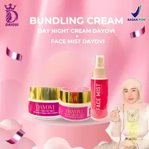 PAKET BUNDLING (day cream skin + night cream skin + face mist) DAYOVI SKIN