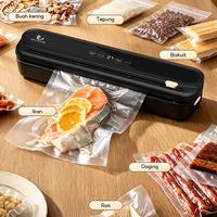 Gambar HAN RIVER Vacuum Sealer Alat Vakum Makanan Dry & Wet Mode Frozen Food (Free 20pcs Plastik) - white dari HANRIVER LifeStyle Kab. Tangerang 3 Tokopedia