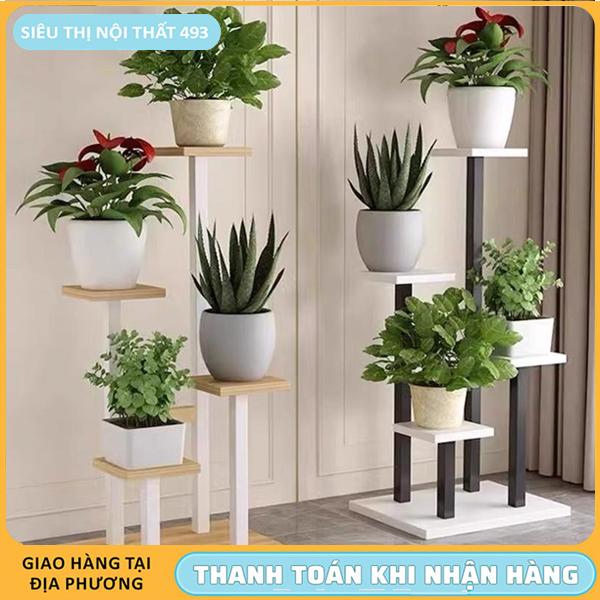  Kệ Khung Sắt nhiều tầng để chậu hoa cây cảnh trong nhà và ngoài trời 