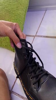 Product Review of DEMOUS TODO - Sepatu Docmart Boots Formal Pantofel Kerja Pria Hitam Shoes from H**e 2