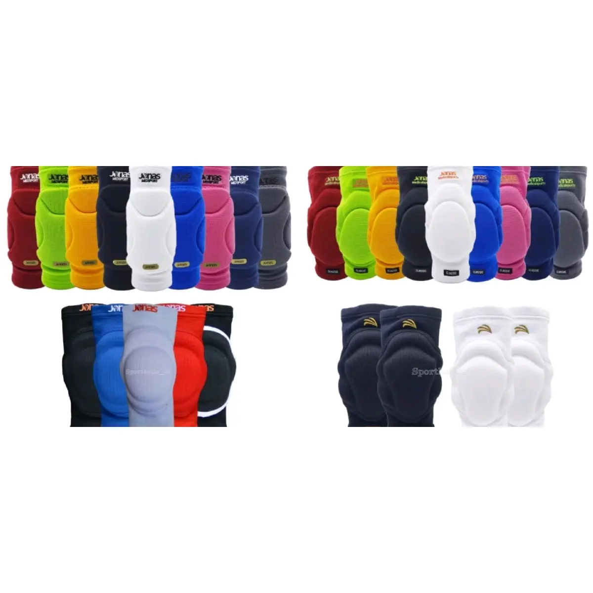 Paket Kneepad Classic V2 - X3 Elite & Elbowpad Cruscade Zero - Pro Touch Pelindung Siku & Lutut Jonas 100% Original