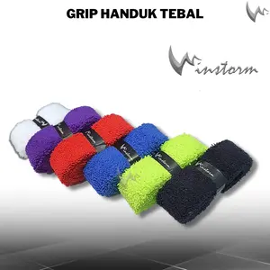 Winstorm Grip Handuk Tebal Premium Grip Badminton Grip Handuk Tenis Bulutangkis