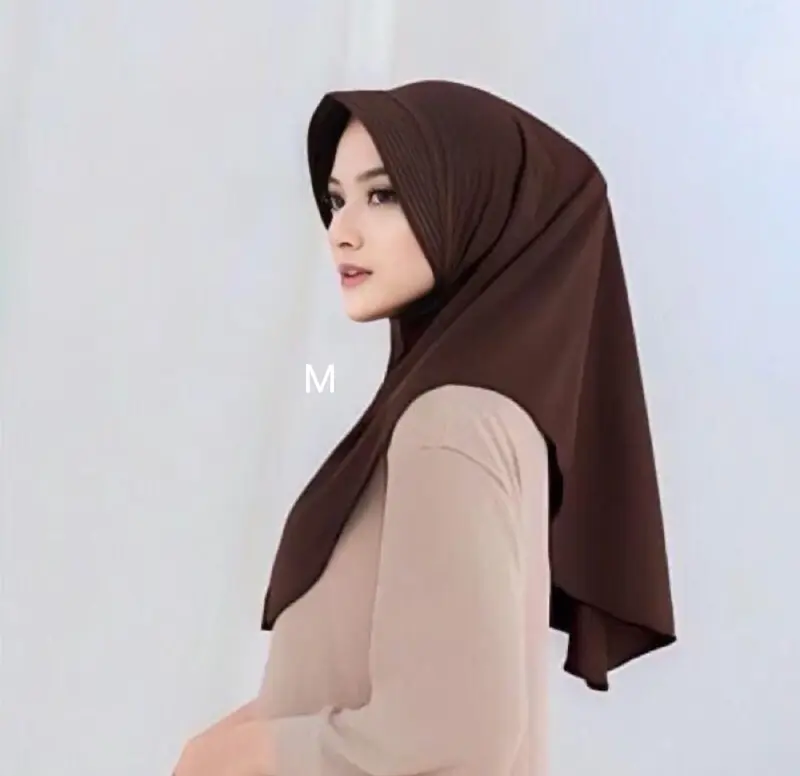 Jilbab Bergo Instan Simple Daily M & L By Nararya 3