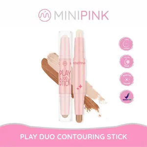 MINIPINK Play Dou Counturing Stick 2 IN 1 Concealer And Countur Makeup All Skin Types - MP052